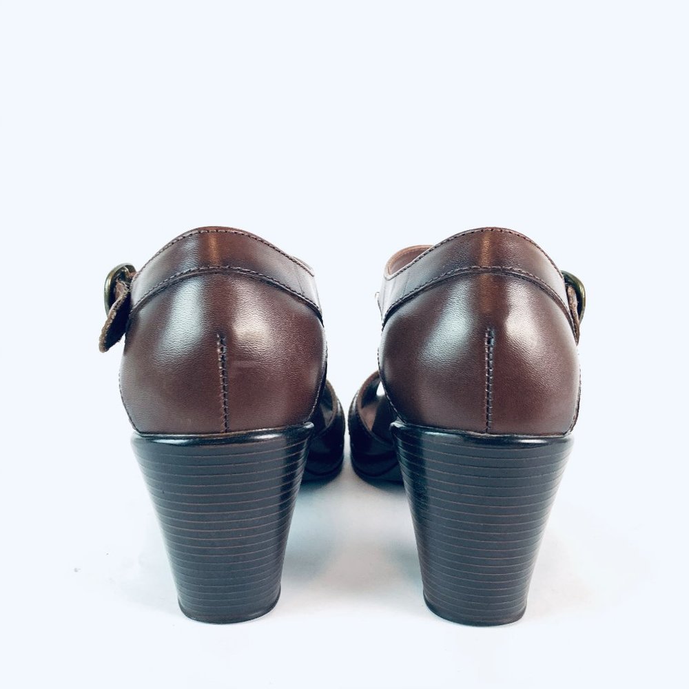 *DANSKO mary jane ankle strap sandal heels - Picture 4 of 8